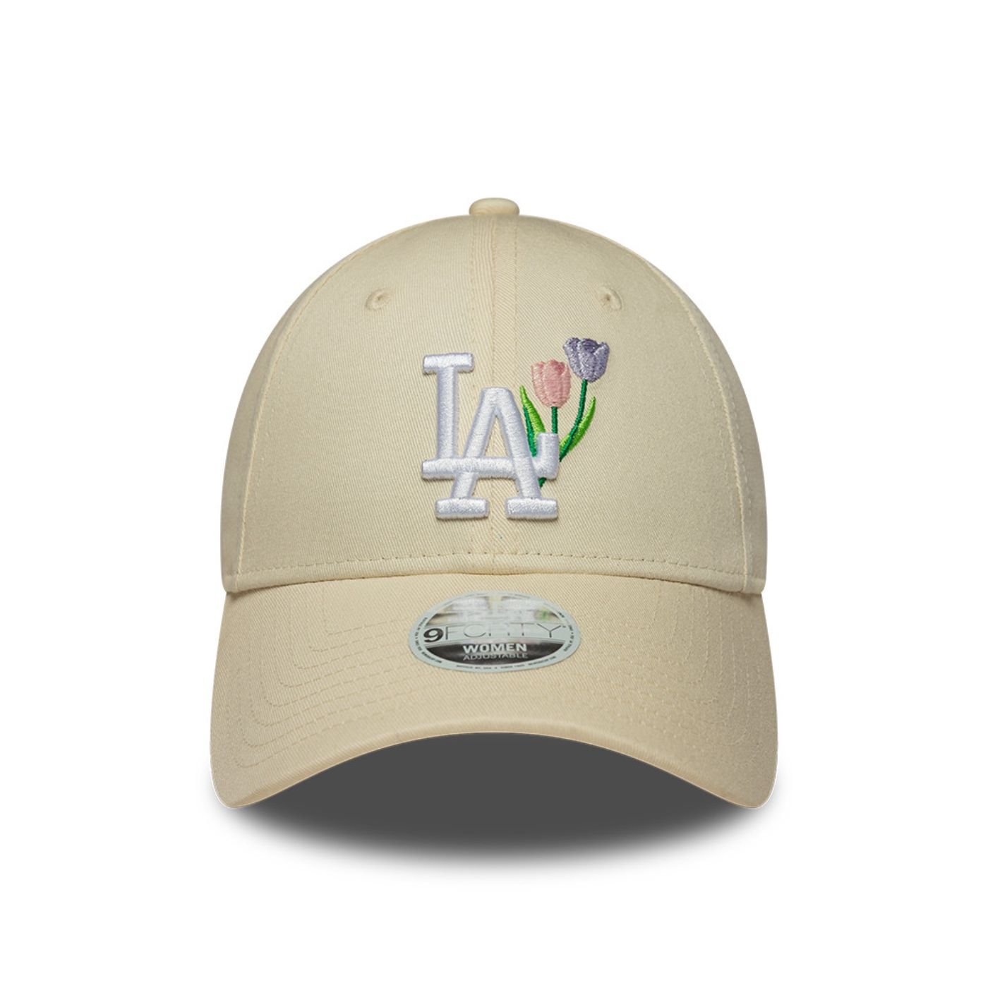 Bone New Era 9FORTY Los Angeles Dodgers MLB Bege 2