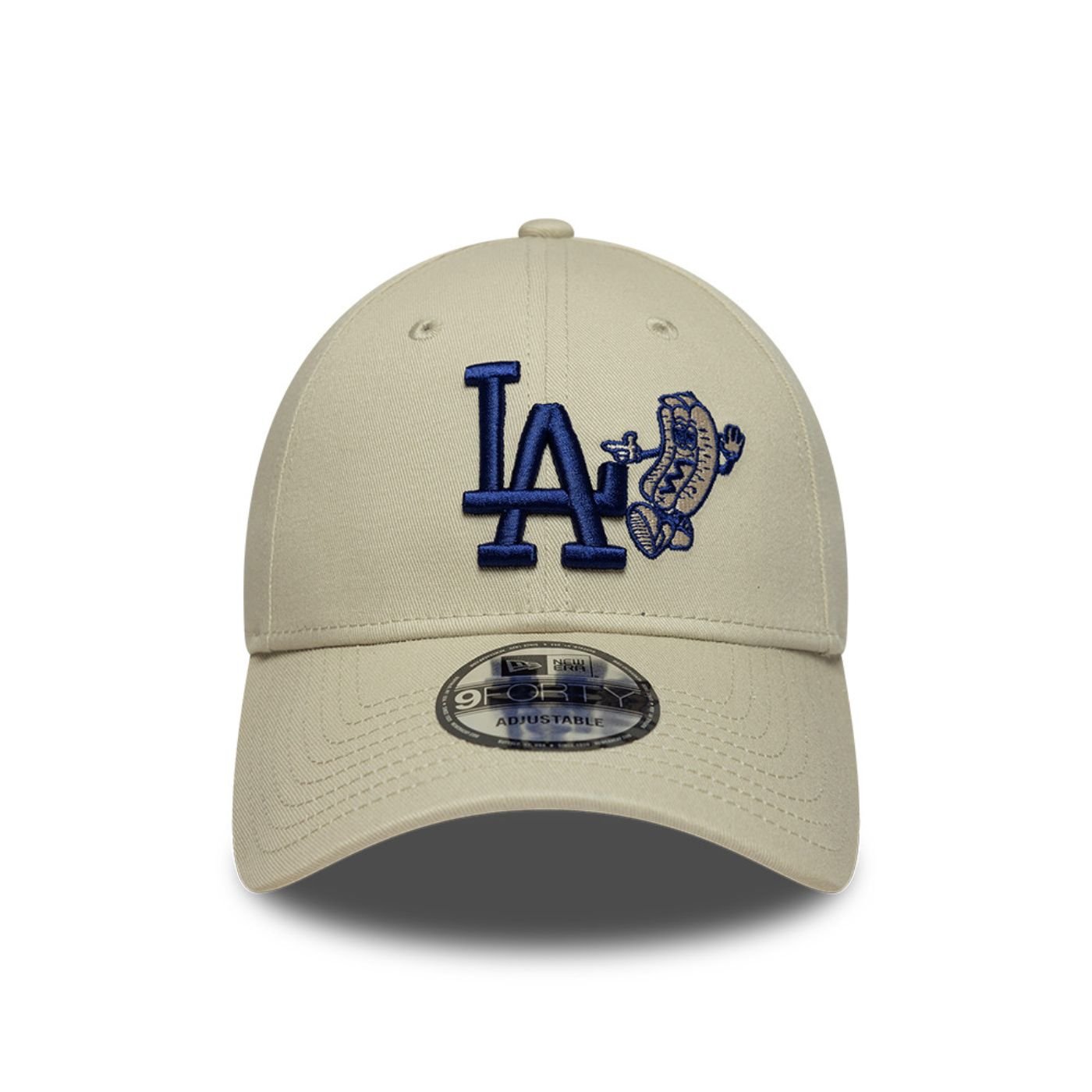 Bone New Era 9FORTY Los Angeles Dodgers MLB Bege 2