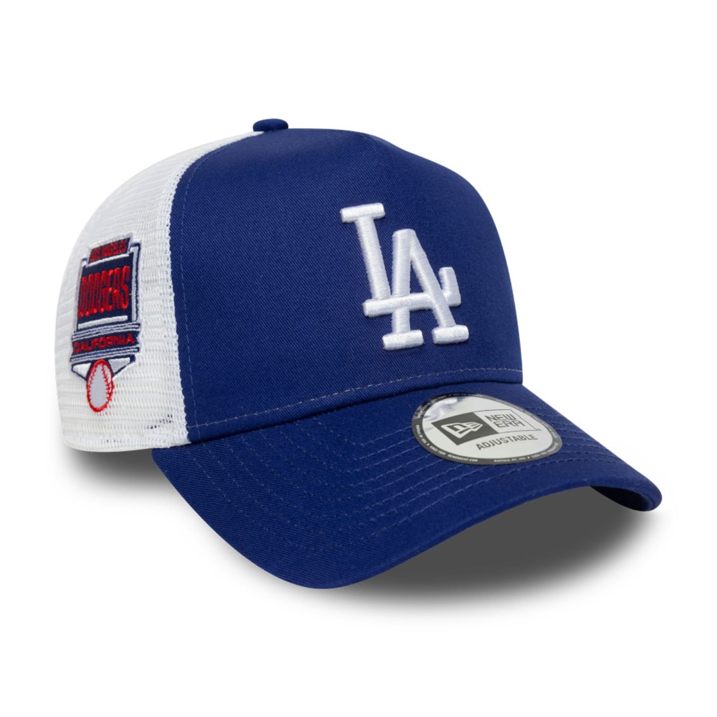 Bone New Era 9FORTY Los Angeles Dodgers MLB Azul 3