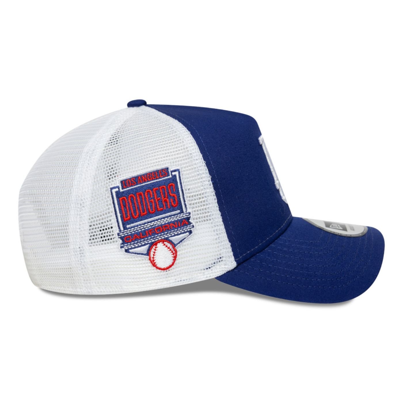Bone New Era 9FORTY Los Angeles Dodgers MLB Azul 5