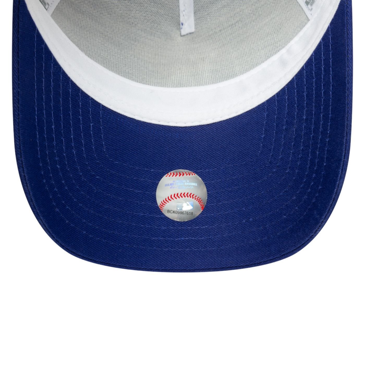 Bone New Era 9FORTY Los Angeles Dodgers MLB Azul 6
