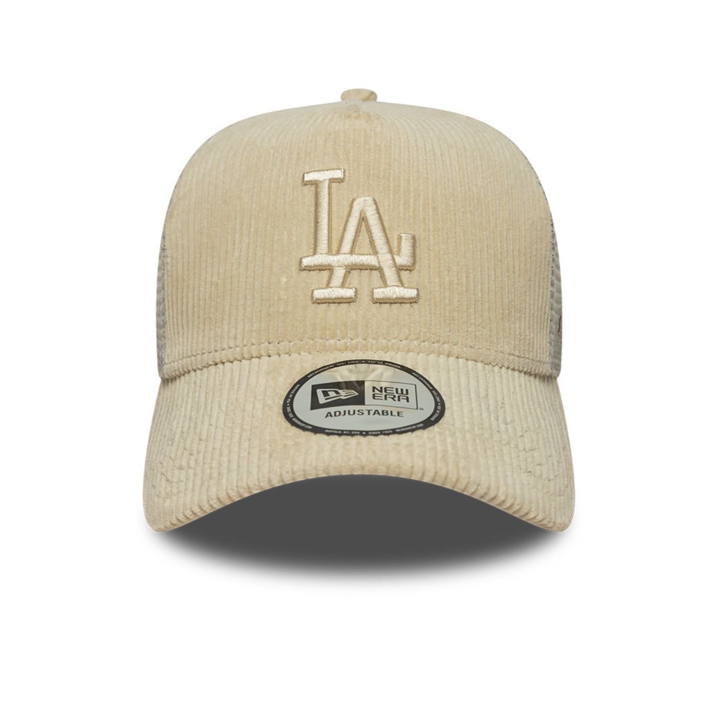 Bone New Era 9FORTY A-FRAME TRUCKER SN Los Angeles Dodgers MLB Bege 2
