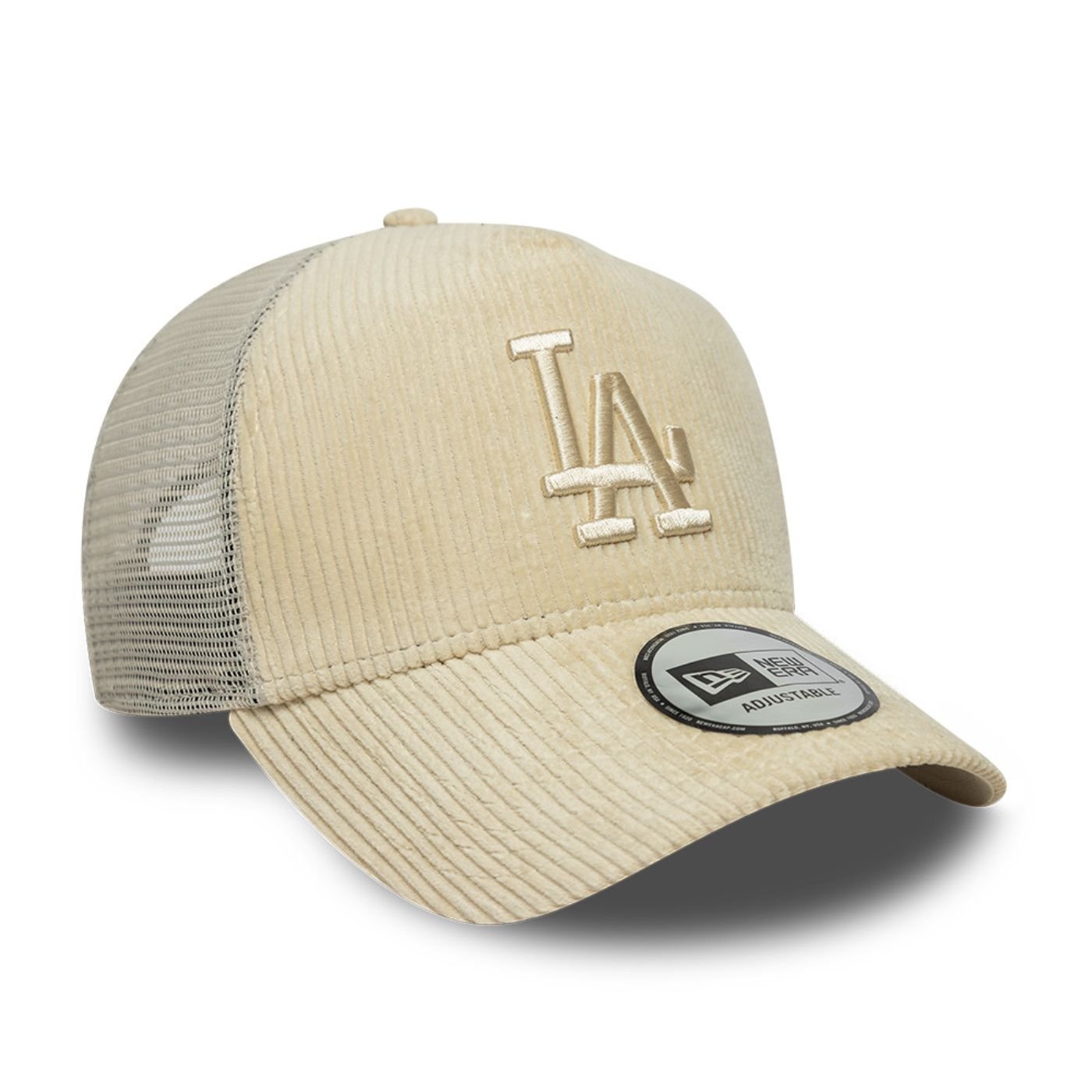 Bone New Era 9FORTY A-FRAME TRUCKER SN Los Angeles Dodgers MLB Bege 3