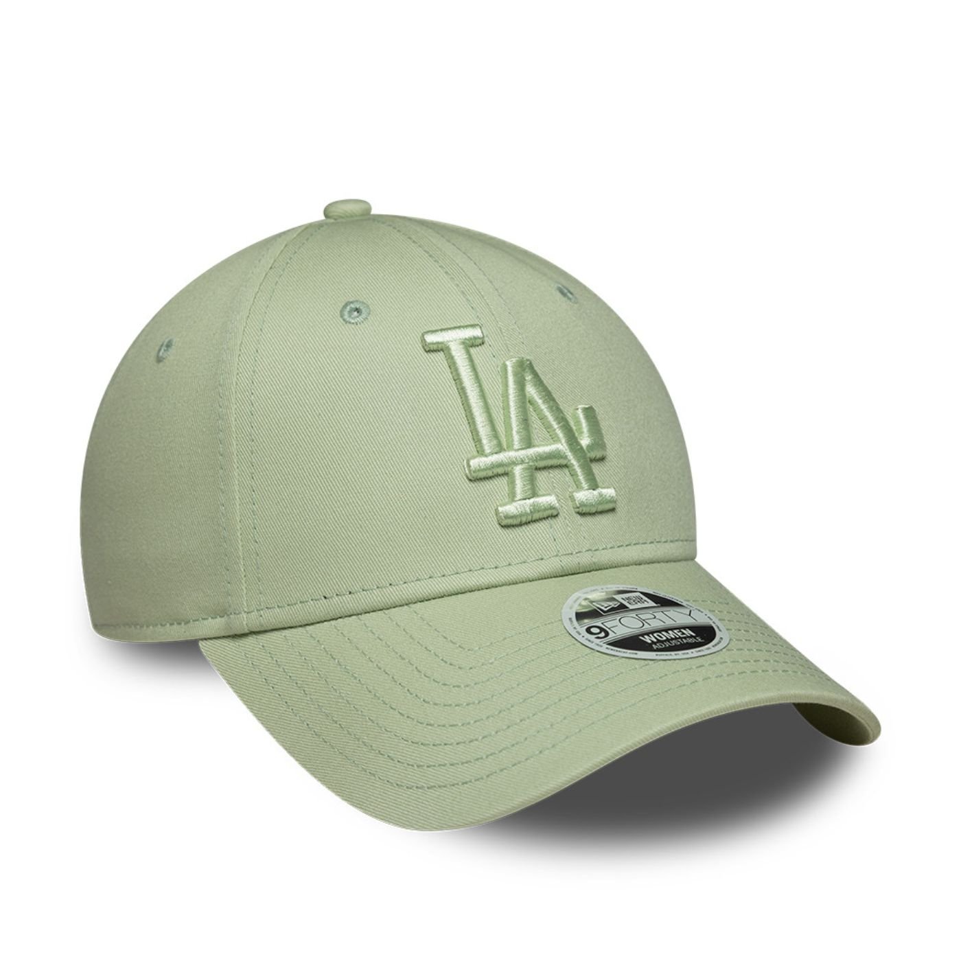 Bone New Era 9FORTY Los Angeles Dodgers MLB Verde 3