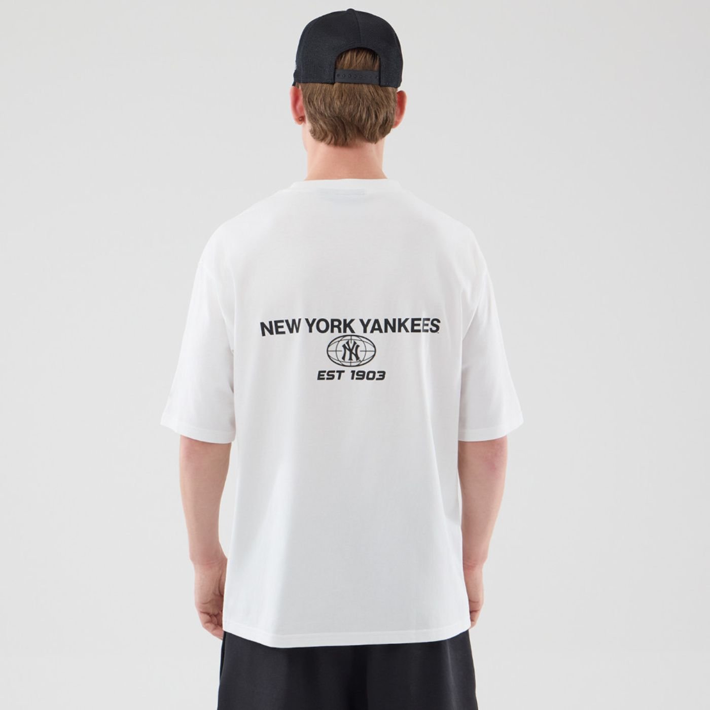 Camiseta New Era Regular New York Yankees MLB Branco 4
