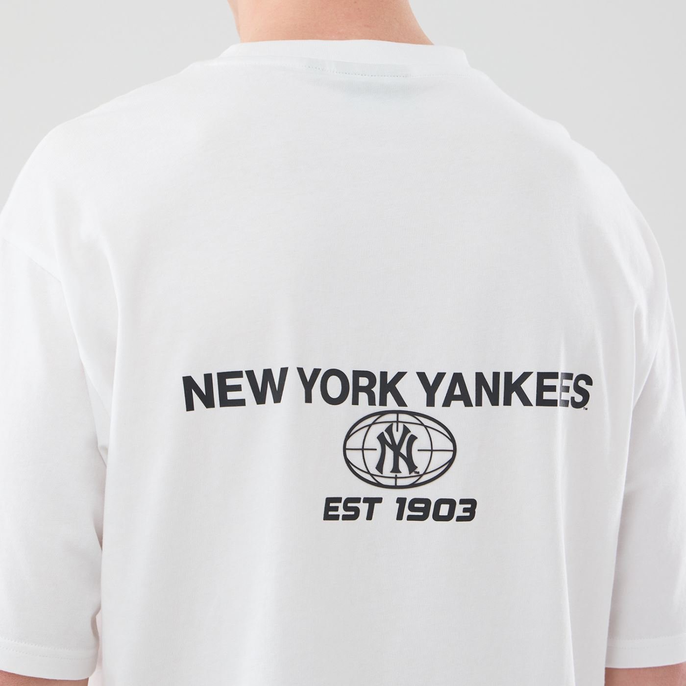 Camiseta New Era Regular New York Yankees MLB Branco 6