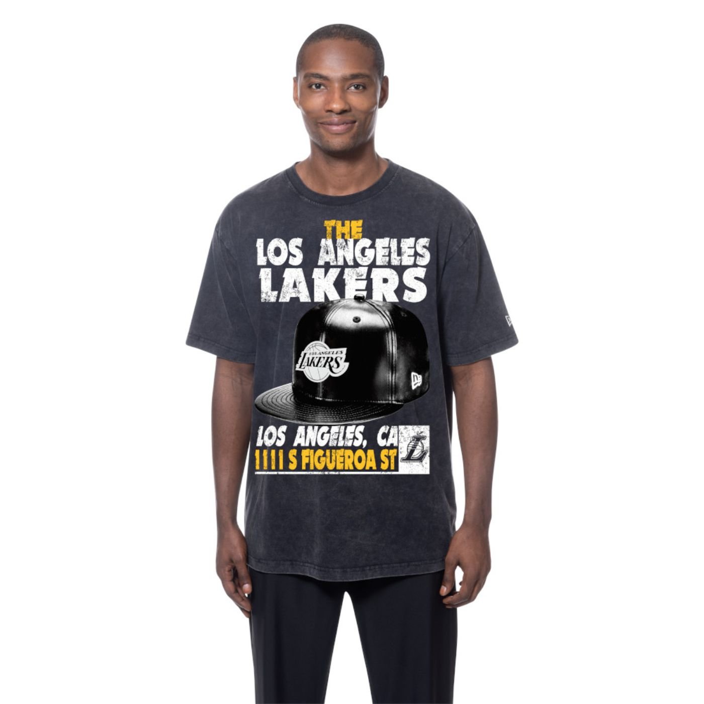 Camiseta New Era Regular  Los Angeles Lakers  NBA