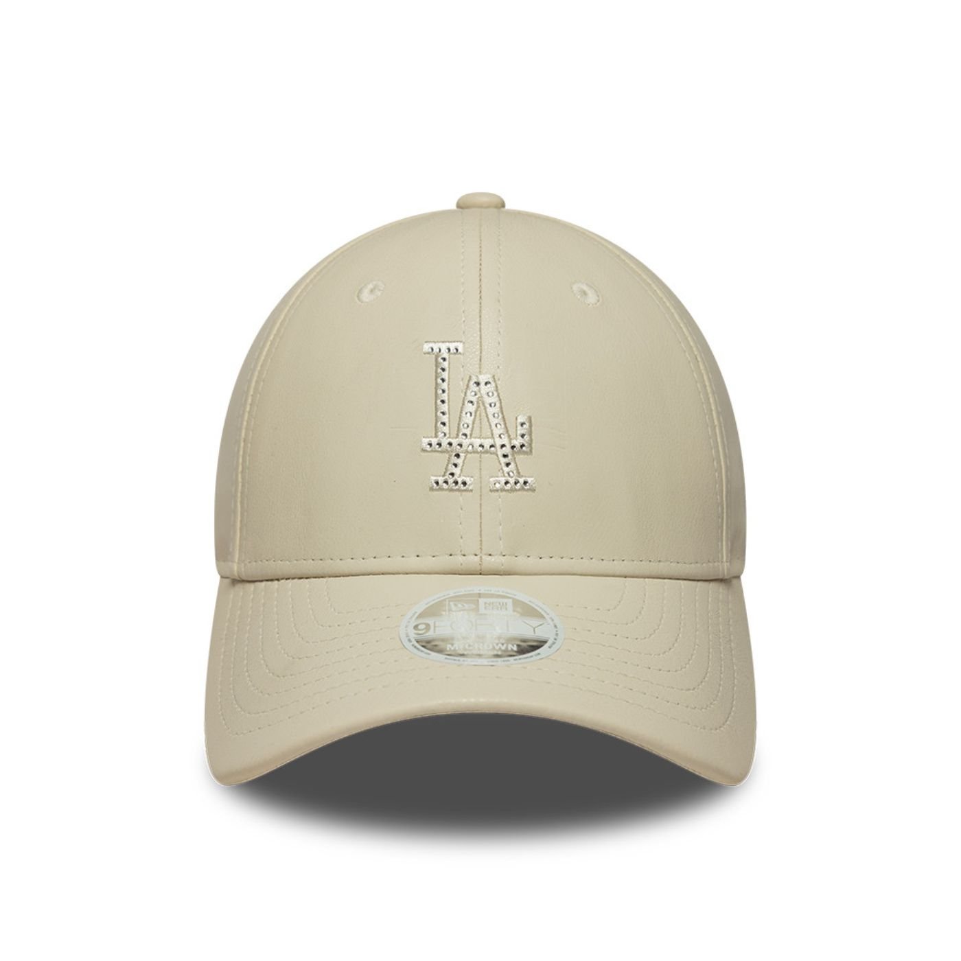 Bone New Era 9FORTY M-Crown Los Angeles Dodgers MLB Bege 2