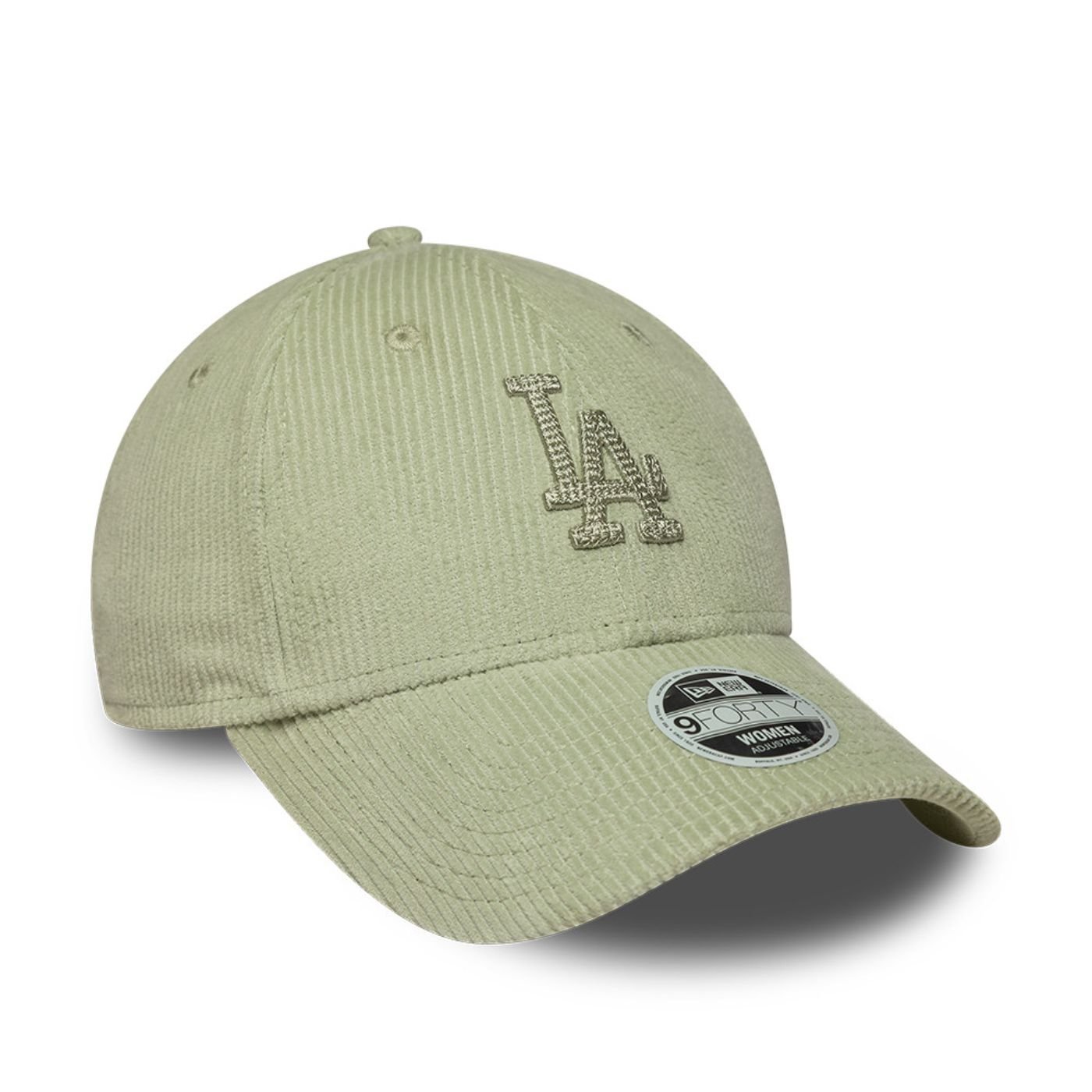 Bone New Era 9FORTY Los Angeles Dodgers MLB Verde 3