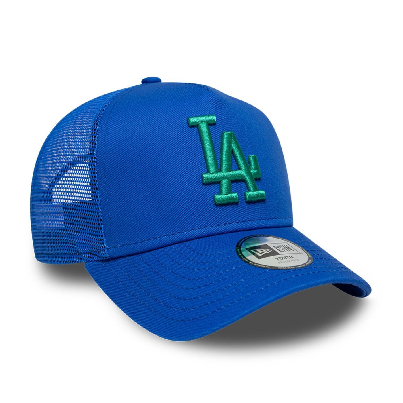 Bone New Era 9FORTY A-FRAME TRUCKER SN Los Angeles Dodgers MLB Azul 3