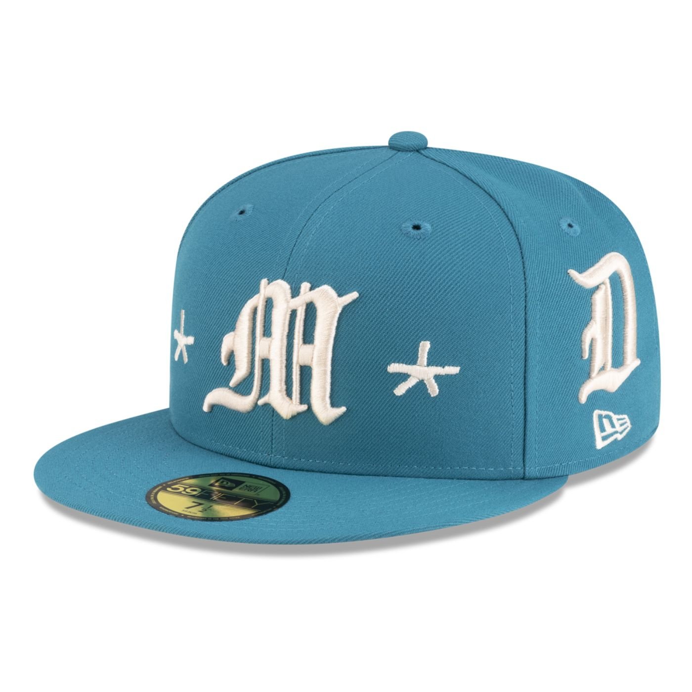 Bone New Era 59FIFTY Collab Mora Azul