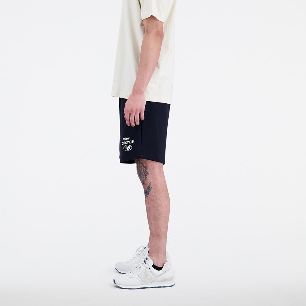 Bermuda New Balance Essentials Masculina Branco 3