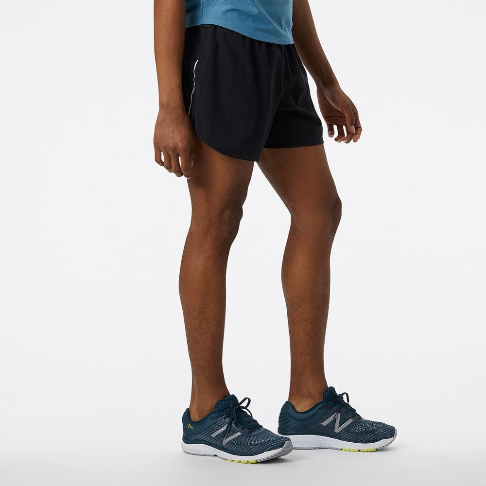 Shorts New Balance Impact Run 5" Masculino Preto 2