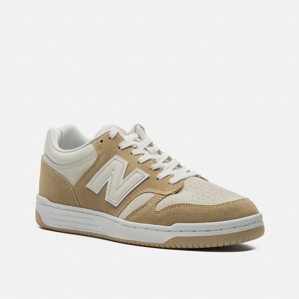 Tênis New Balance 480 Low Masculino Bege 4