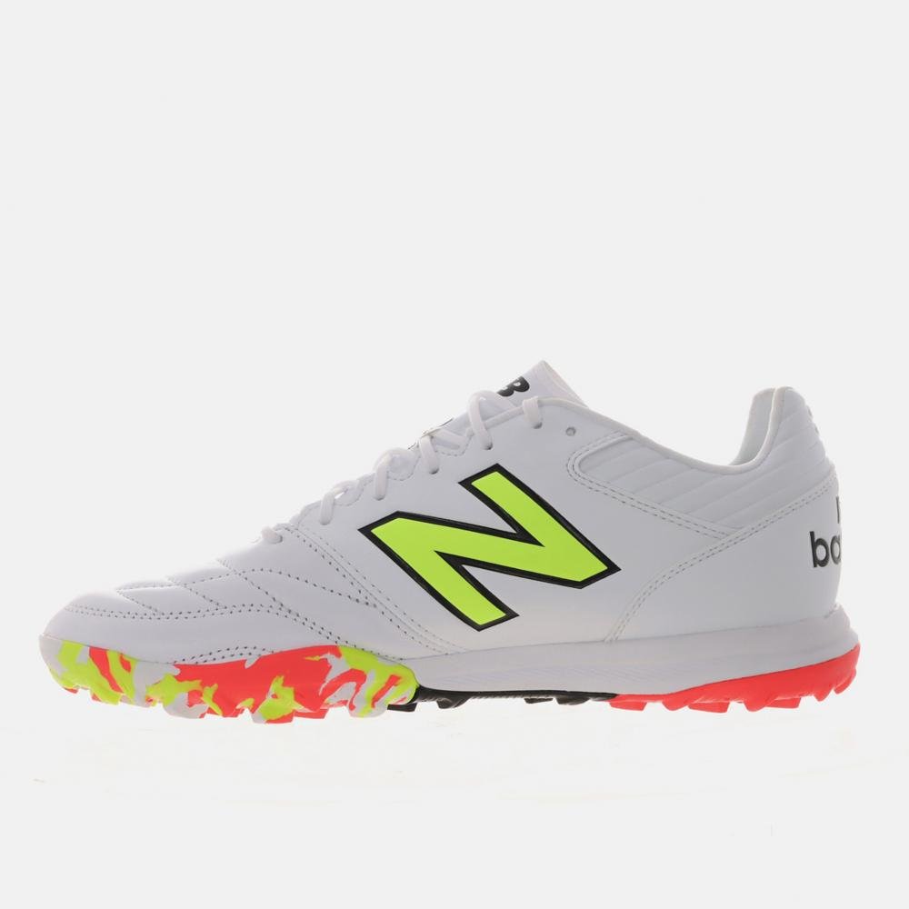Chuteira Society New Balance 442 Pro Tf V2 Masculina Branco 2