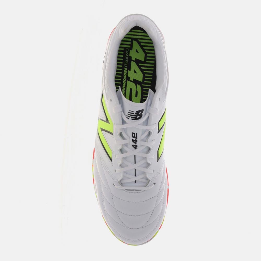 Chuteira Society New Balance 442 Pro Tf V2 Masculina Branco 3