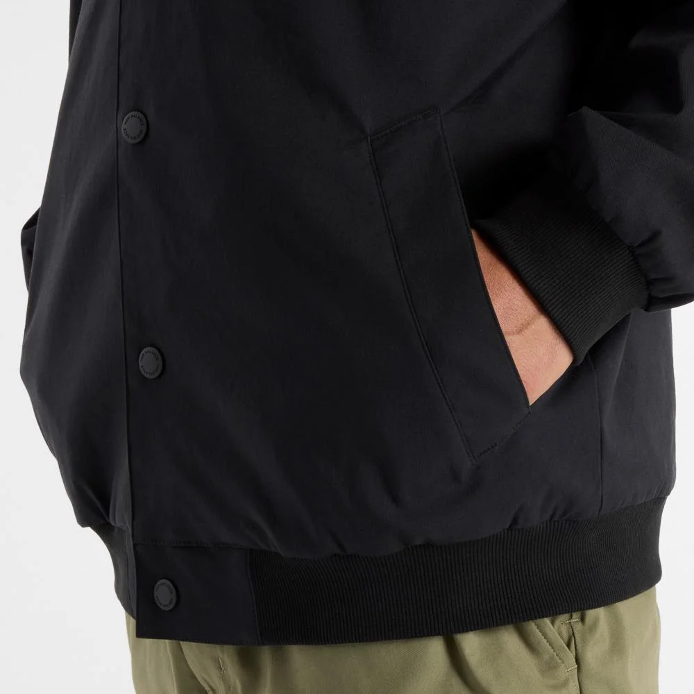 Jaqueta Athletics Varsity Masculina Preto 4