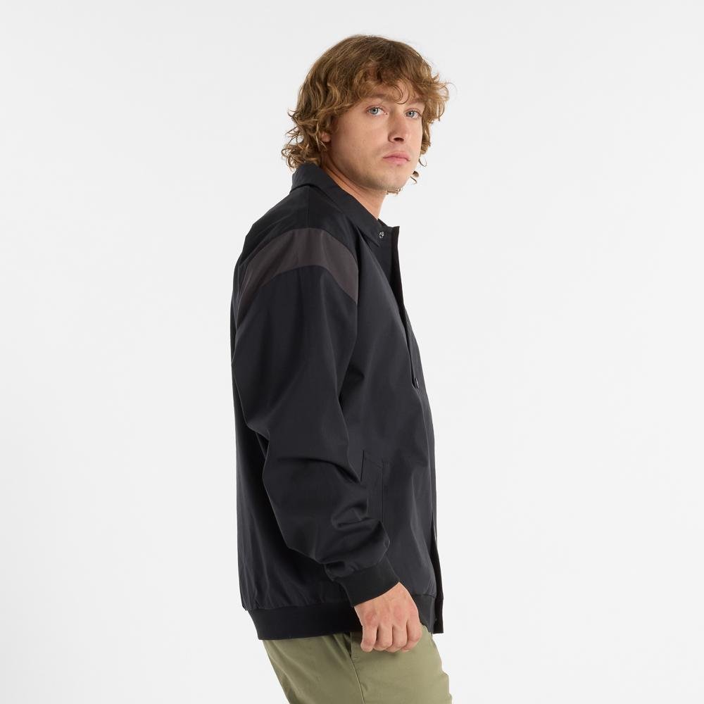 Jaqueta Athletics Varsity Masculina Preto 2