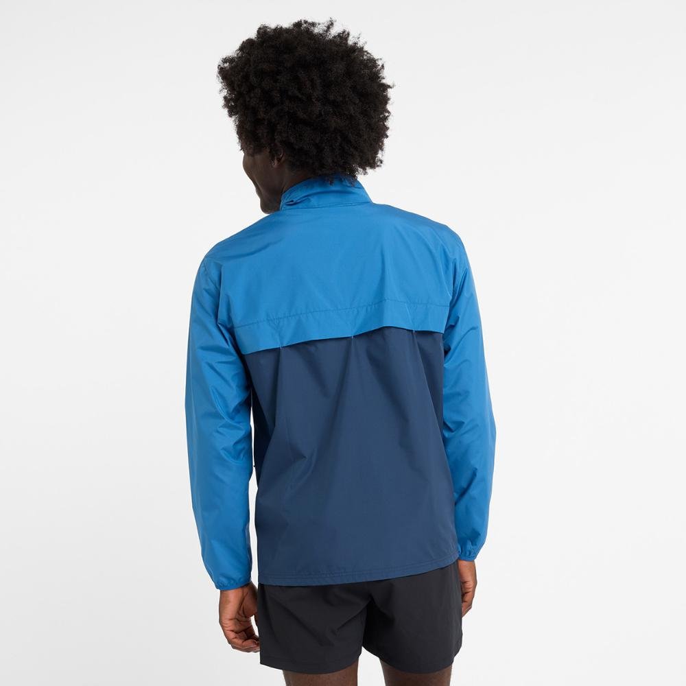 Jaqueta Corta Vento Sport Essentials Masculino Azul 2
