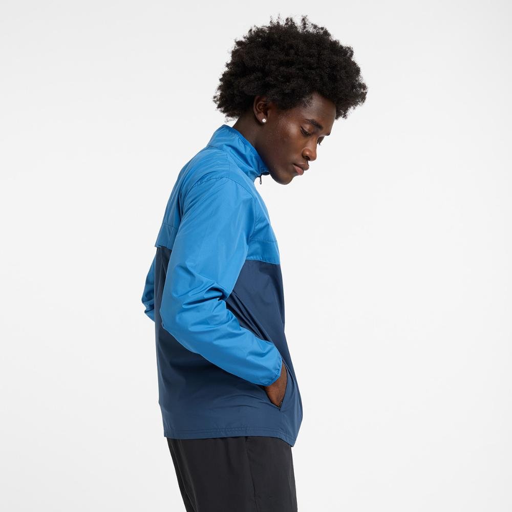 Jaqueta Corta Vento Sport Essentials Masculino Azul 3