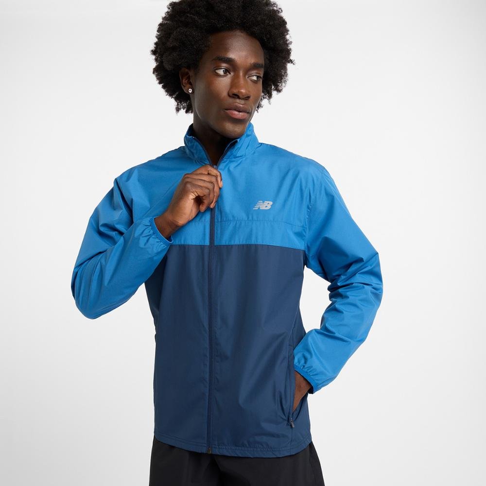 Jaqueta Corta Vento Sport Essentials Masculino Azul 4