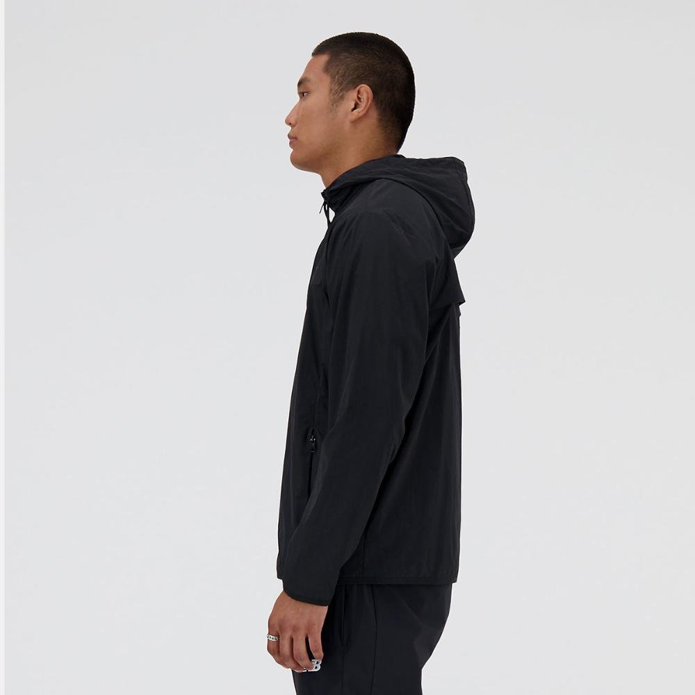 Jaqueta New Balance Small Logo Masculina Preto 2