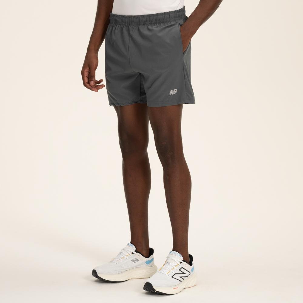 Shorts Sport Essentials - 5" Masculino Cinza 3