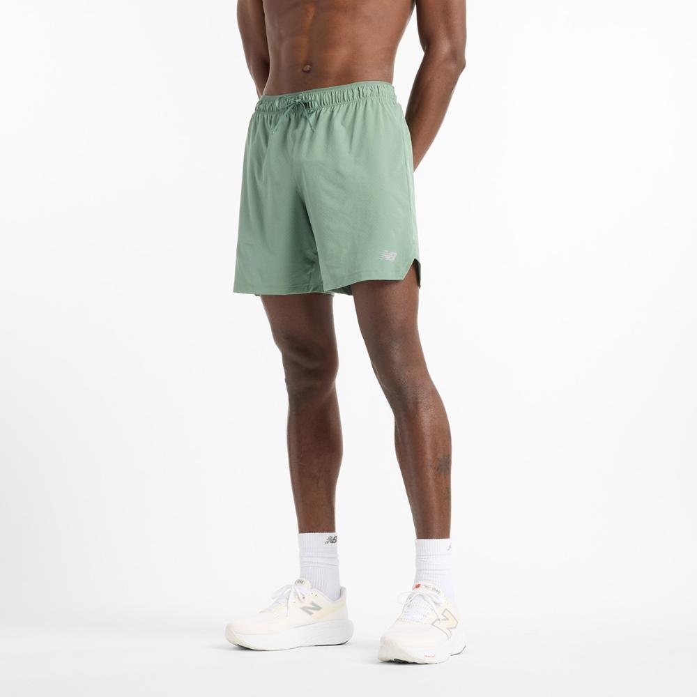 Shorts Run Club - 7" Masculino Verde 1