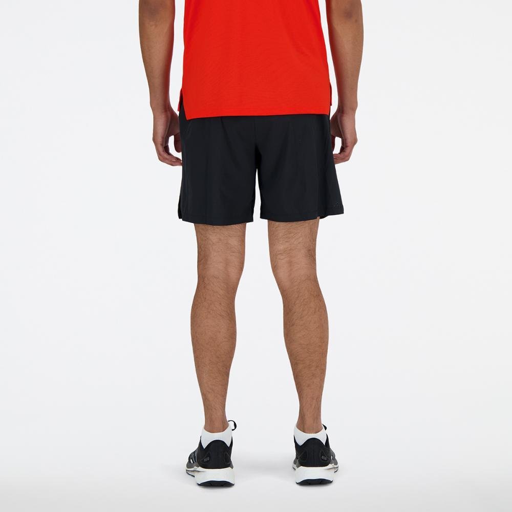 Shorts New Balance Run Club - 7" Masculino Preto 5