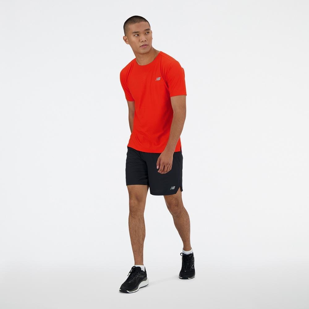 Shorts New Balance Run Club - 7" Masculino Preto 7