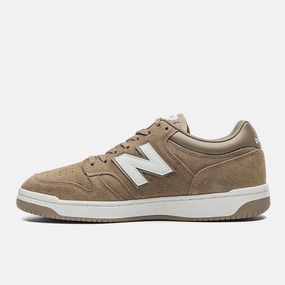 Tênis New Balance 480 Low Masculino Marrom/Branco 2