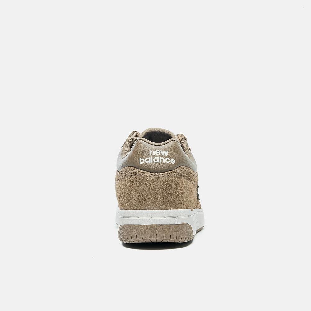 Tênis New Balance 480 Low Masculino Marrom/Branco 6
