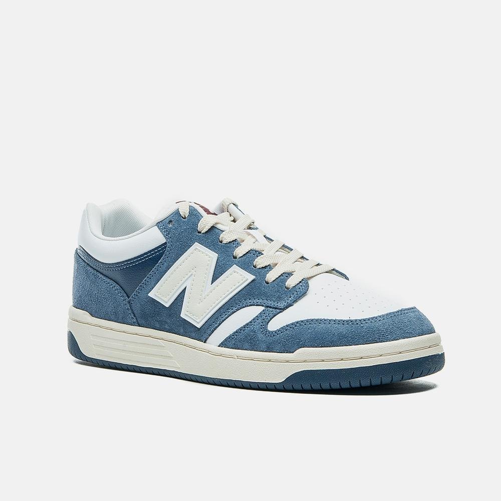 Tênis New Balance 480 Low Masculino Azul/Branco 4