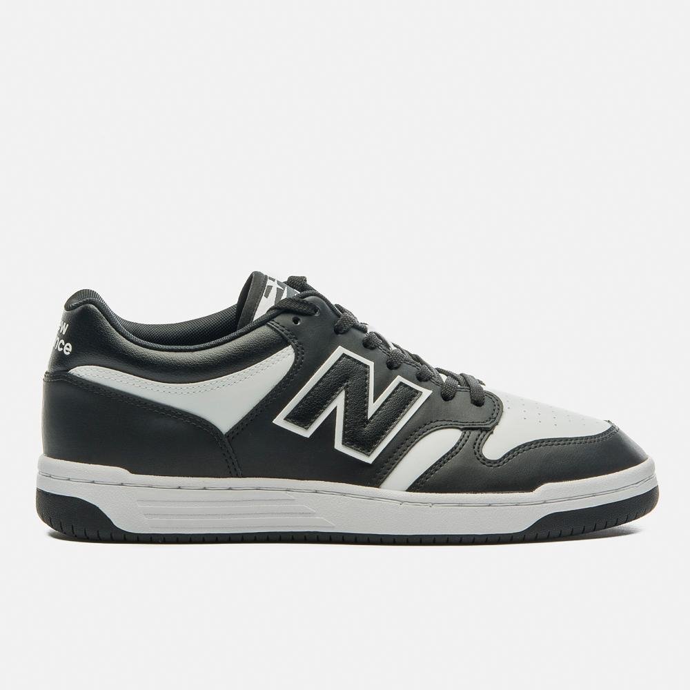 Tênis New Balance 480 Low Masculino Preto/Branco 1