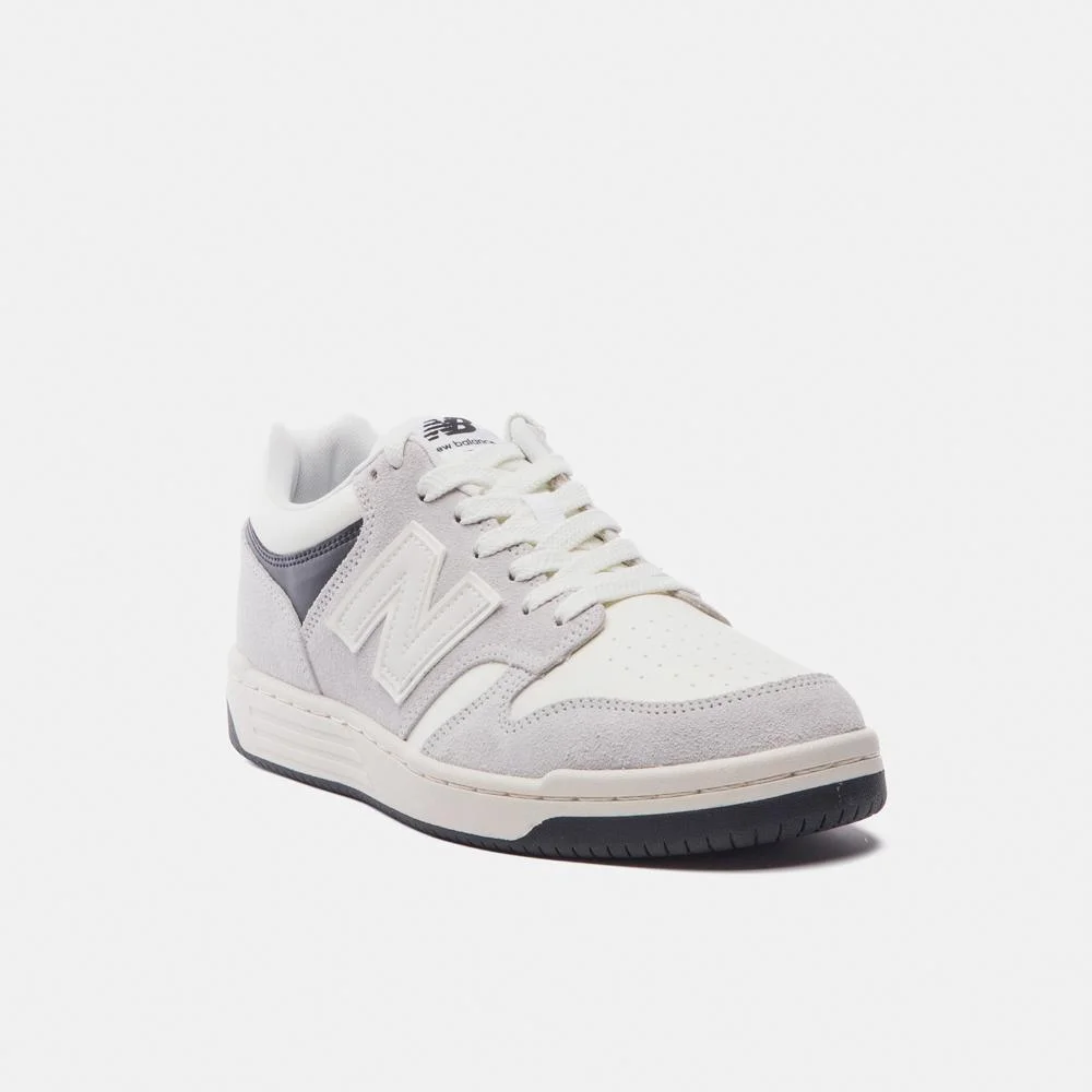 Tênis New Balance 480 Low Unisex Cinza/Branco/Azul 4
