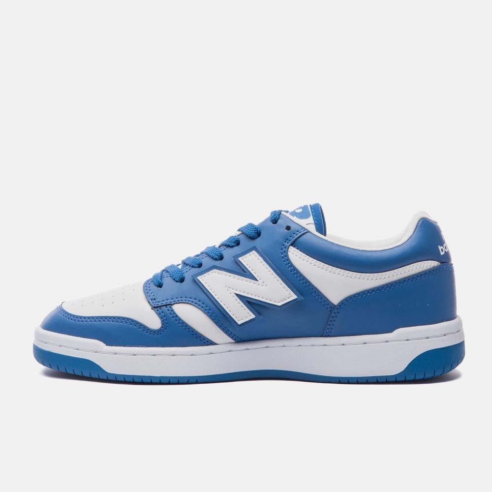 Tênis New Balance 480 Low Unisex Azul/Branco 2