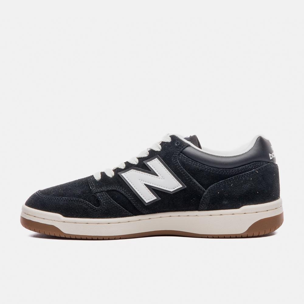 Tênis New Balance 480 Low Unisex Preto/Branco 2