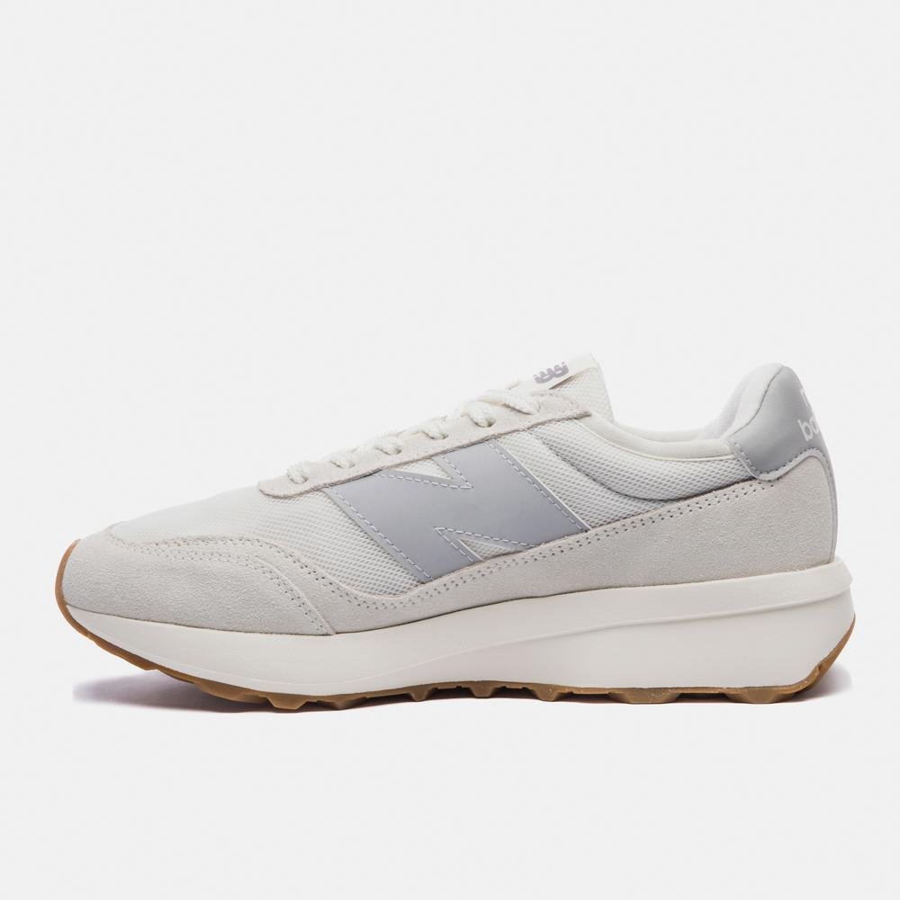 Tênis New Balance 370v1 Unisex Branco/Cinza 2