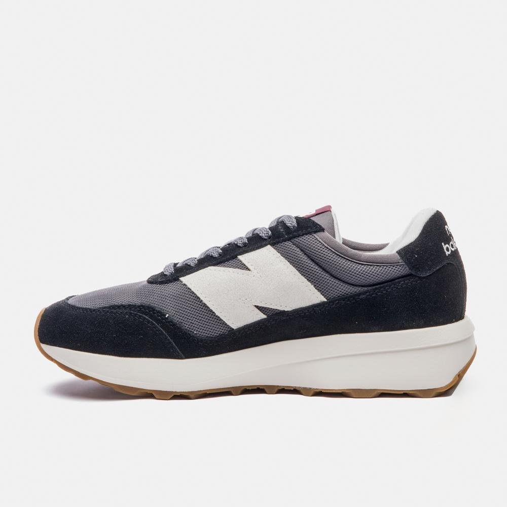 Tênis New Balance 370v1 Unisex Preto/Cinza 2