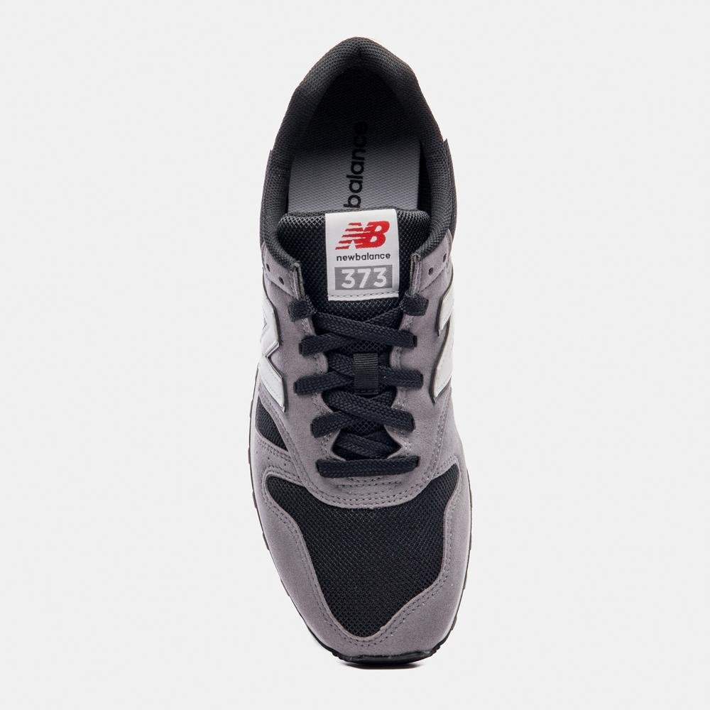 Tênis New Balance 373v2 Masculino Cinza/Preto 3