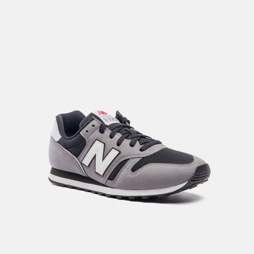Tênis New Balance 373v2 Masculino Cinza/Preto 4