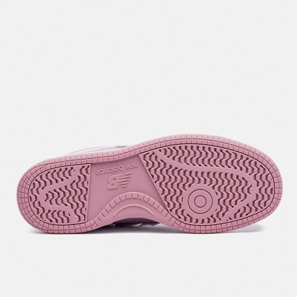 Tênis New Balance 480 Low Unisex Branco/Rosa 5