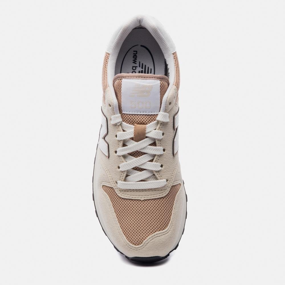 Tênis New Balance 500v2 Feminino Bege 3