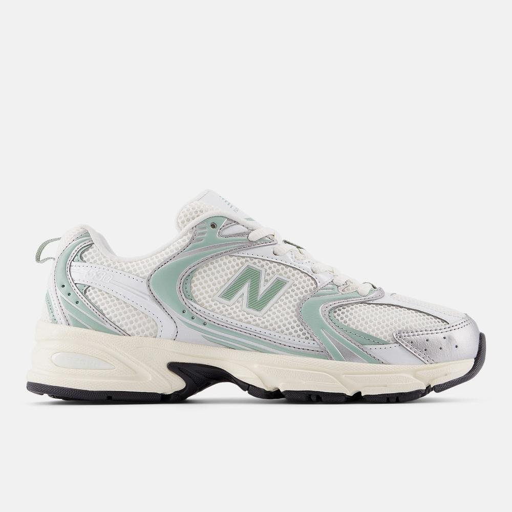 Tênis New Balance 530 Unisex Branco/Verde 1