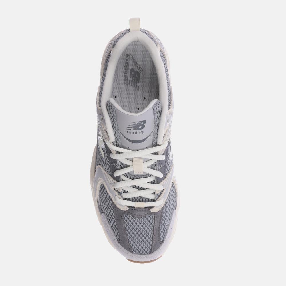 Tênis New Balance 530 Unisex Branco/Cinza 3