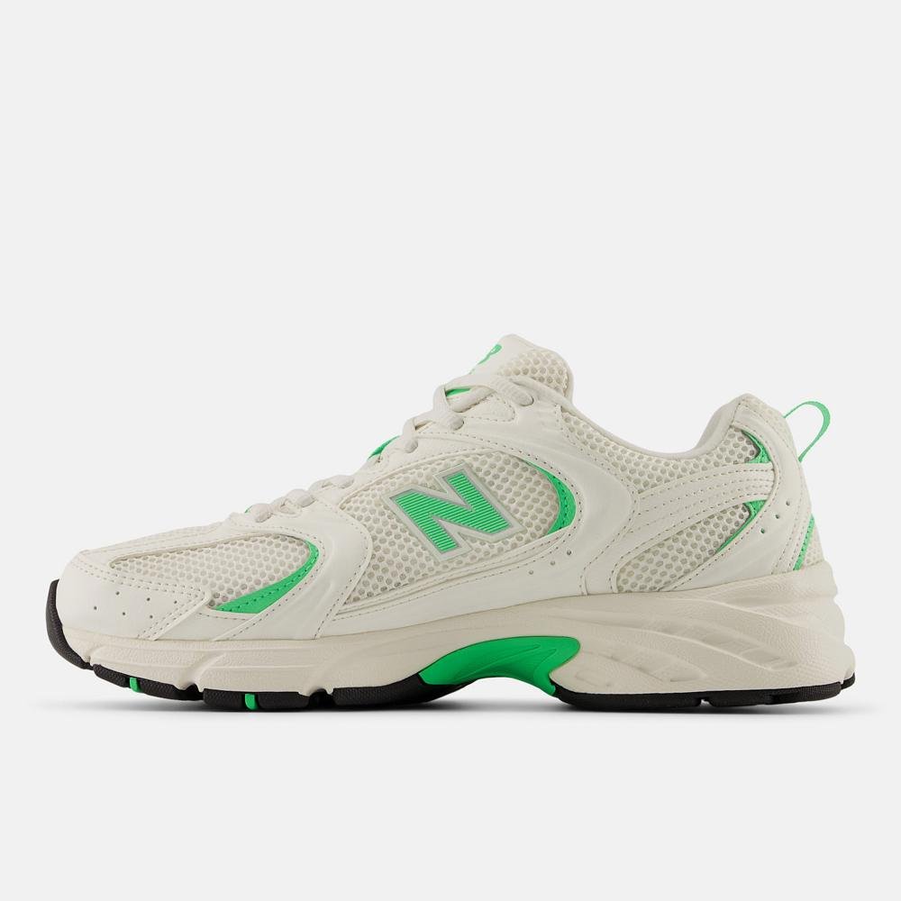Tênis New Balance 530 Unisex Branco/Verde 2