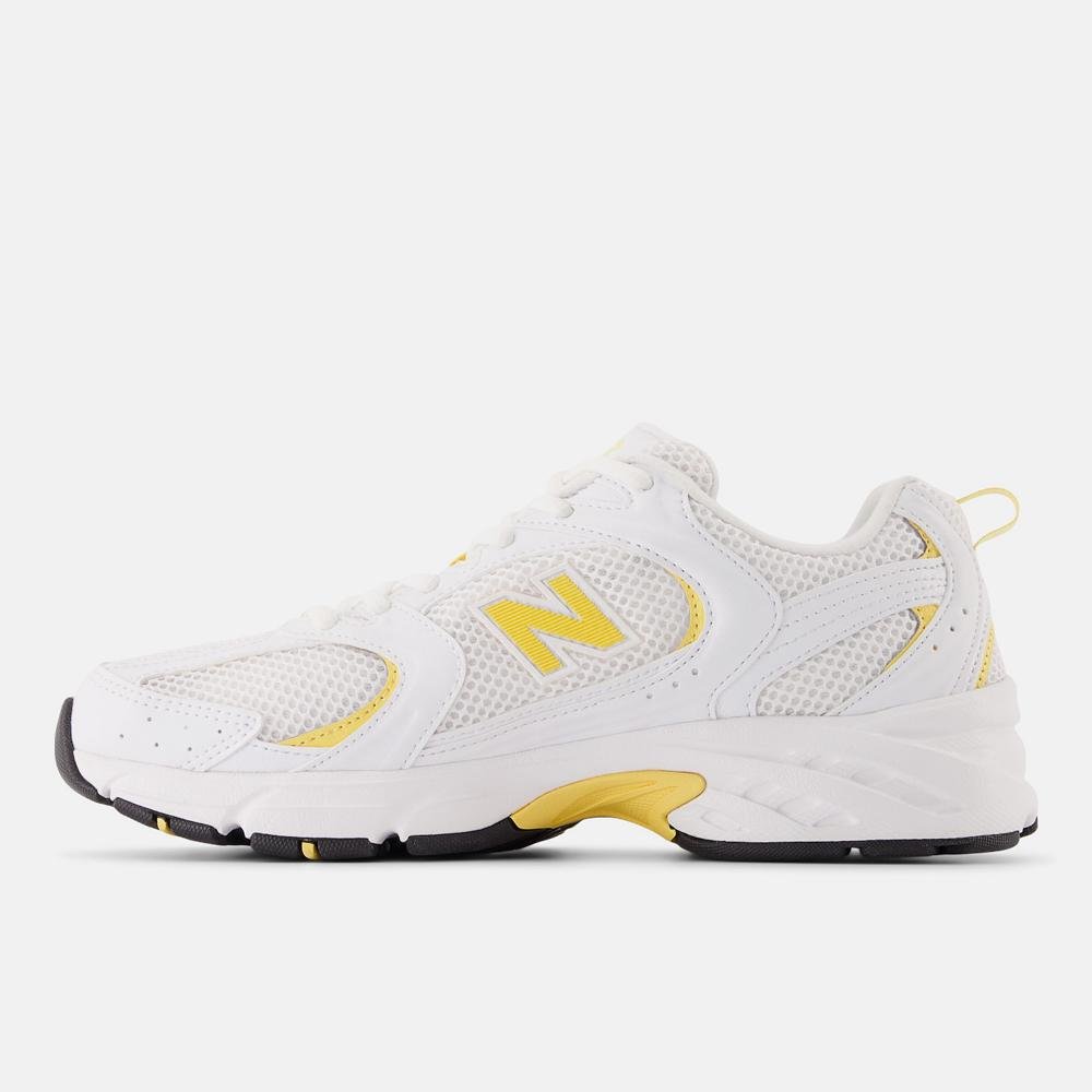 Tênis New Balance 530 Unisex Branco/Amarelo 2