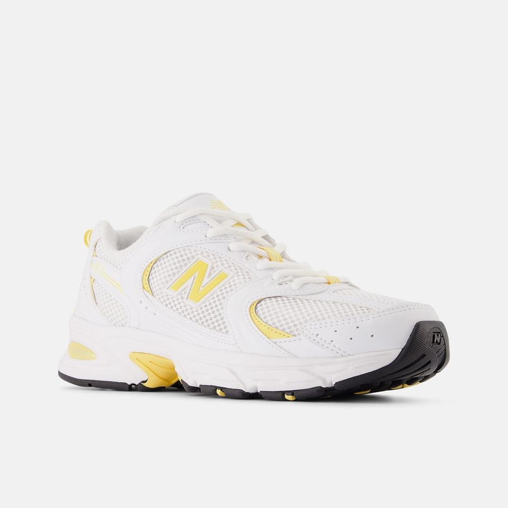 Tênis New Balance 530 Unisex Branco/Amarelo 4