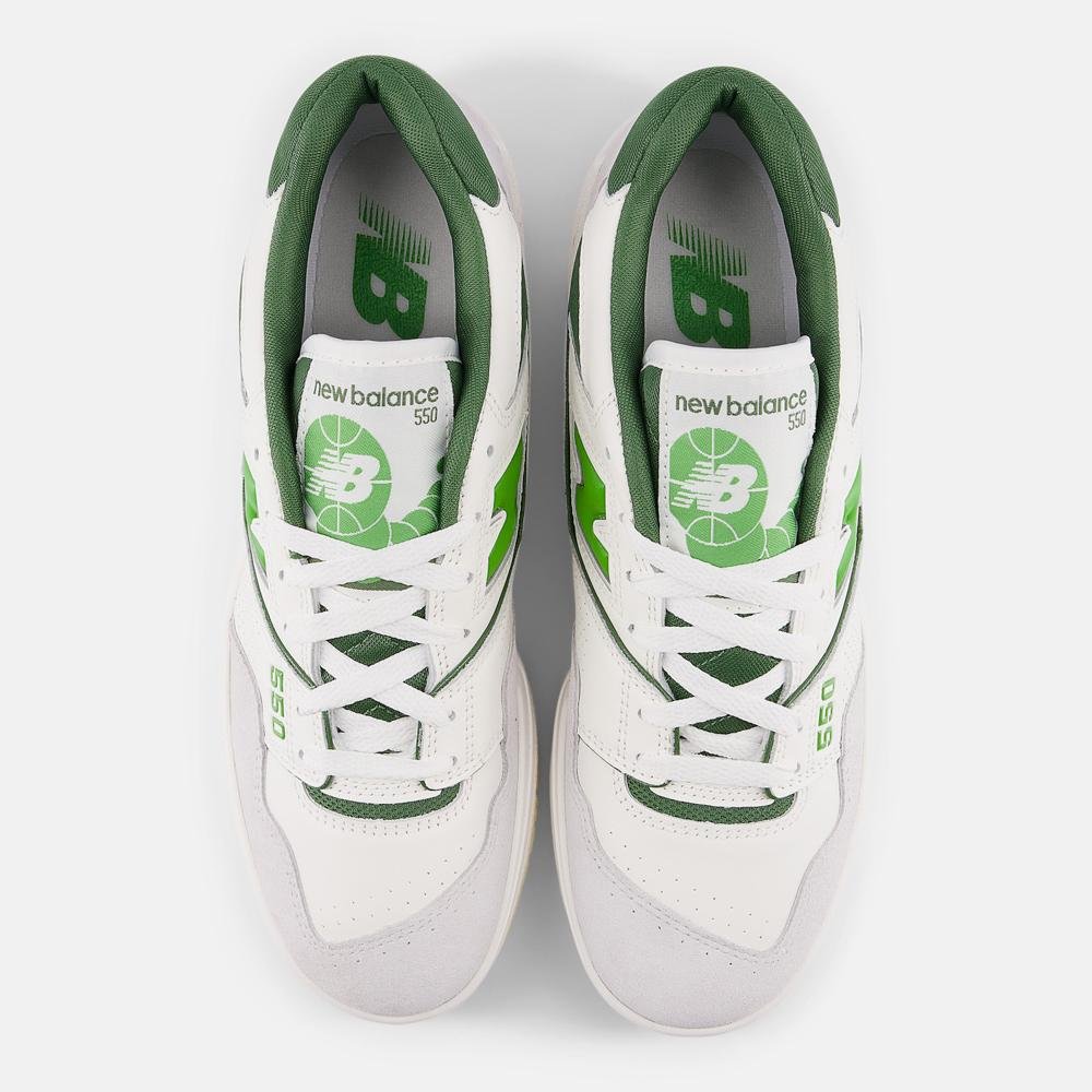 Tênis New Balance 550 Masculino Branco/Verde 3