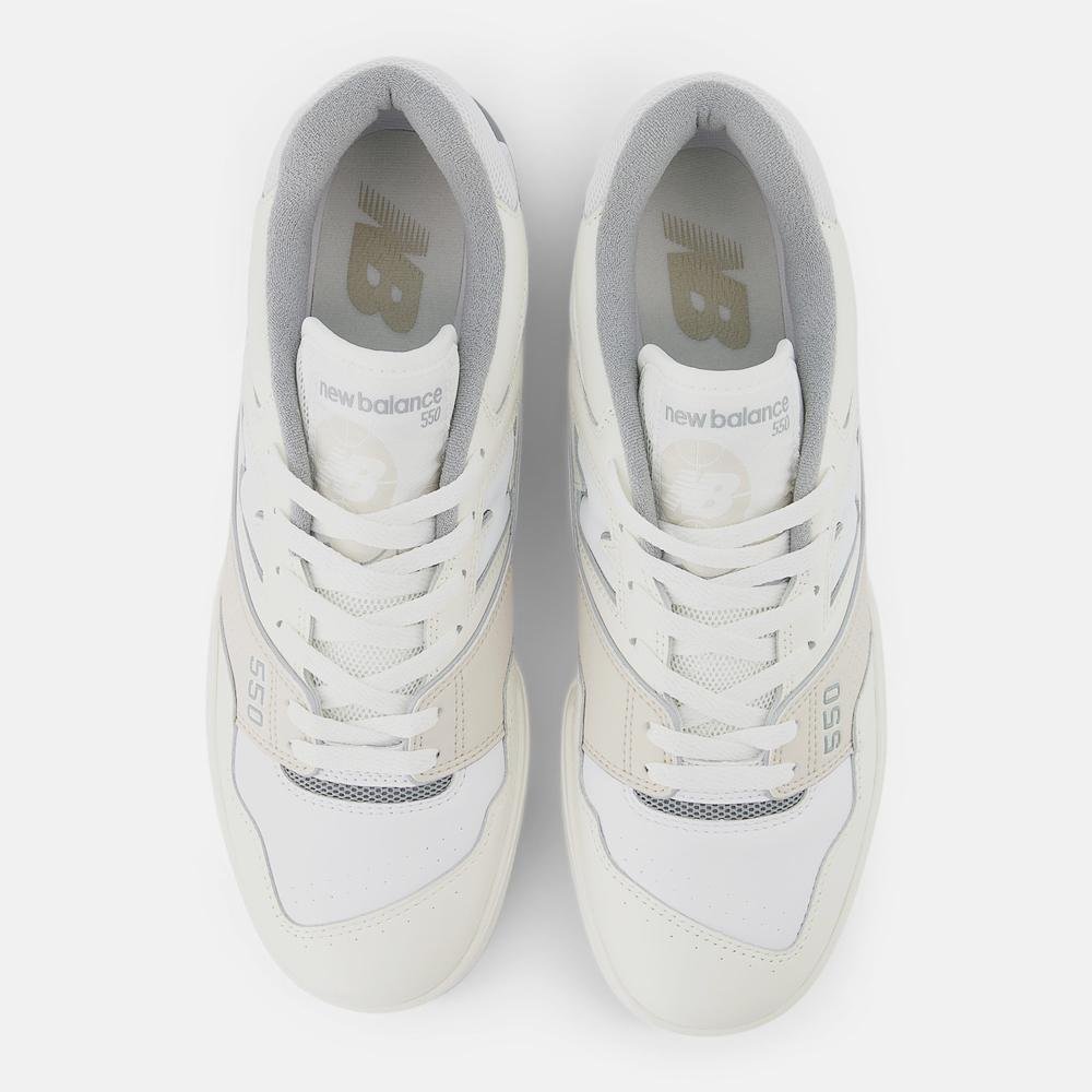 Tênis New Balance 550 Masculino Branco/Cinza 3